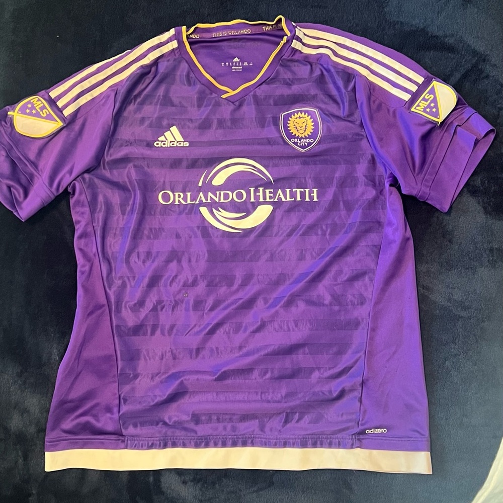 Orlando City Adidas Purple Soccer Jersey